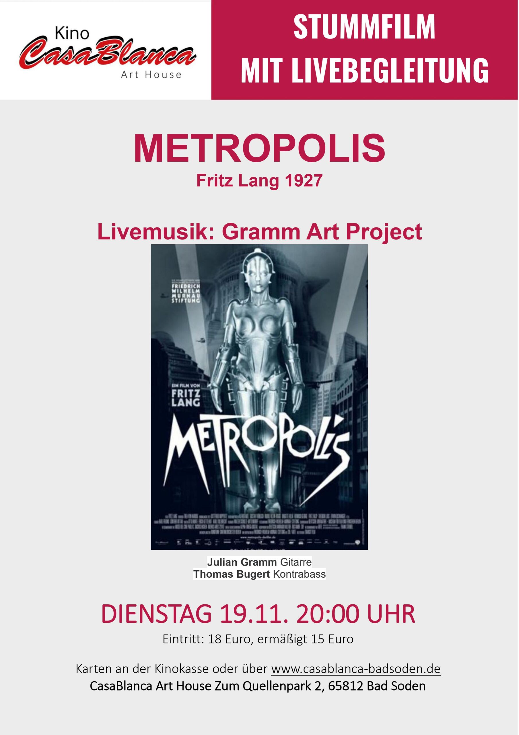 Filmplakat: Metropolis