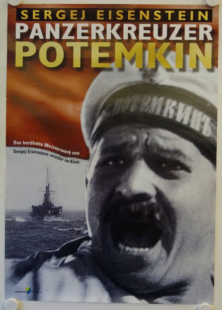 Filmplakat: Panzerkreuzer Potemkin 1925 (OmU)