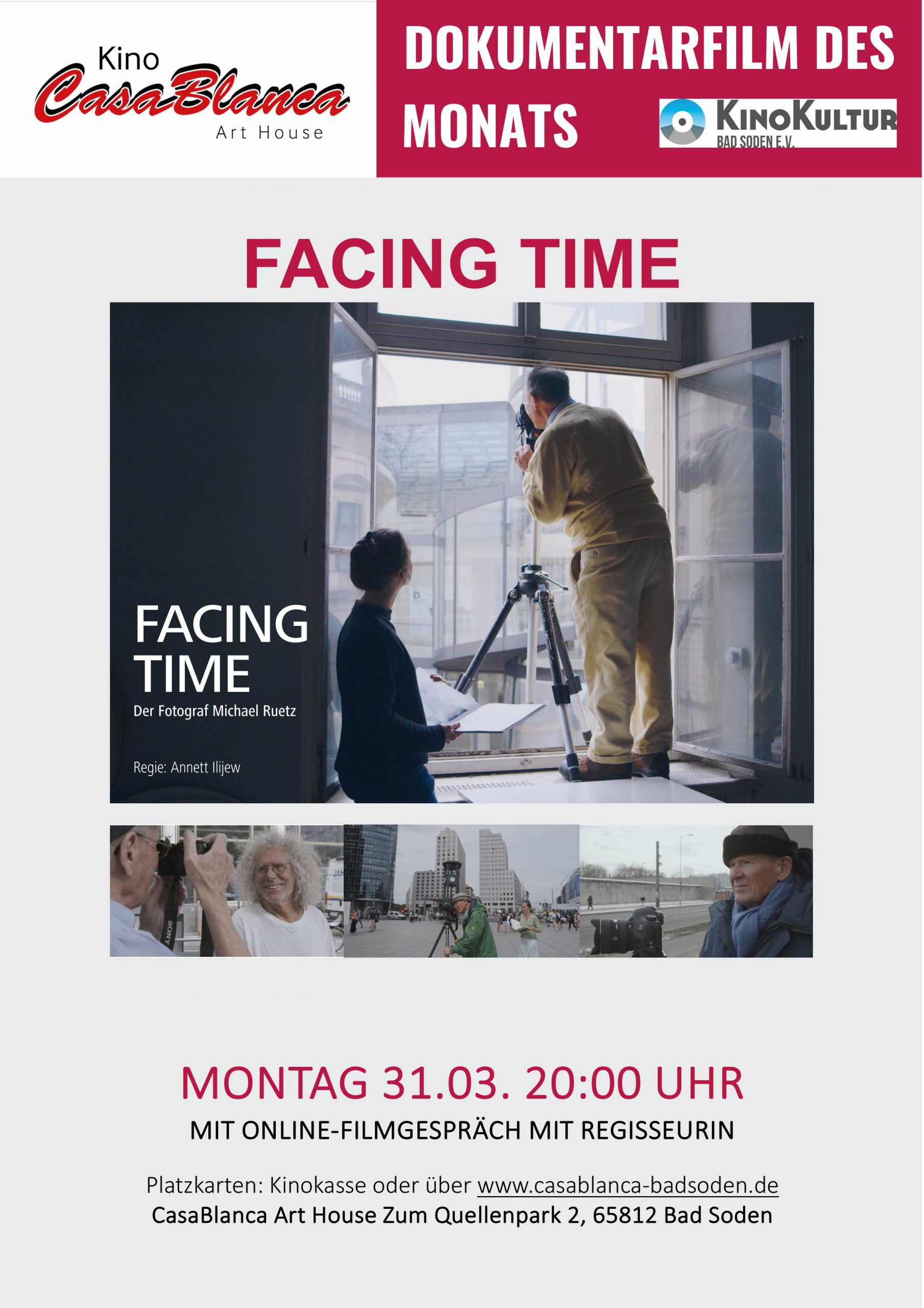 Filmplakat: Facing Time (OmU)