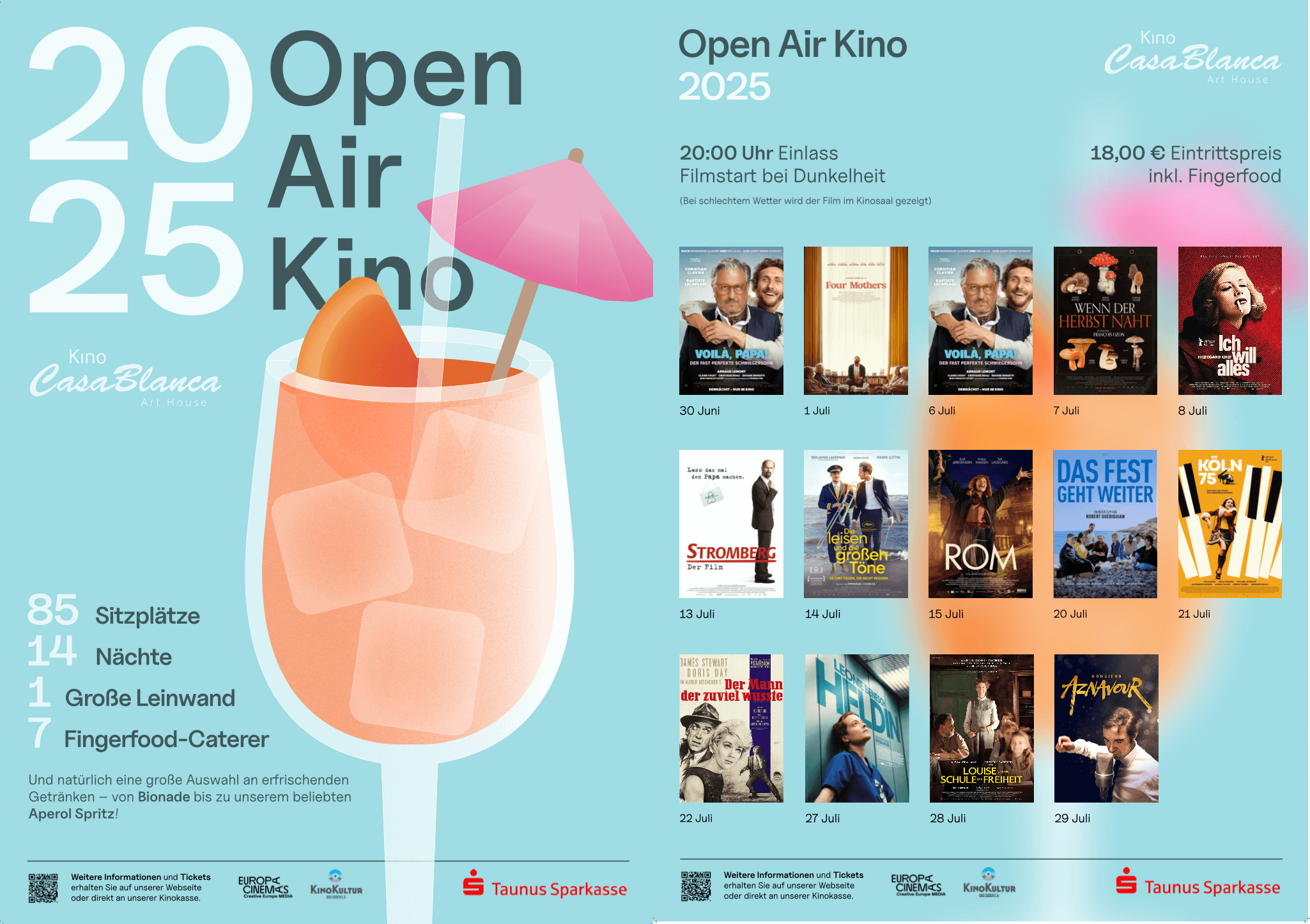 Filmplakat: Open Air Kino 2025