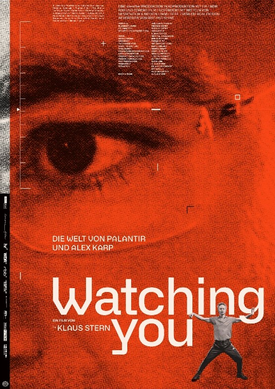Filmplakat: Watching You – Die Welt von Palantir und Alex Karp