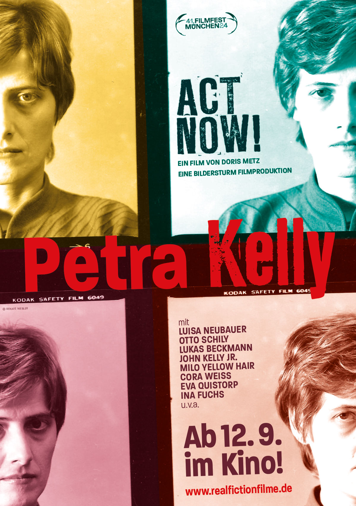 Filmplakat: Petra Kelly - Act Now!